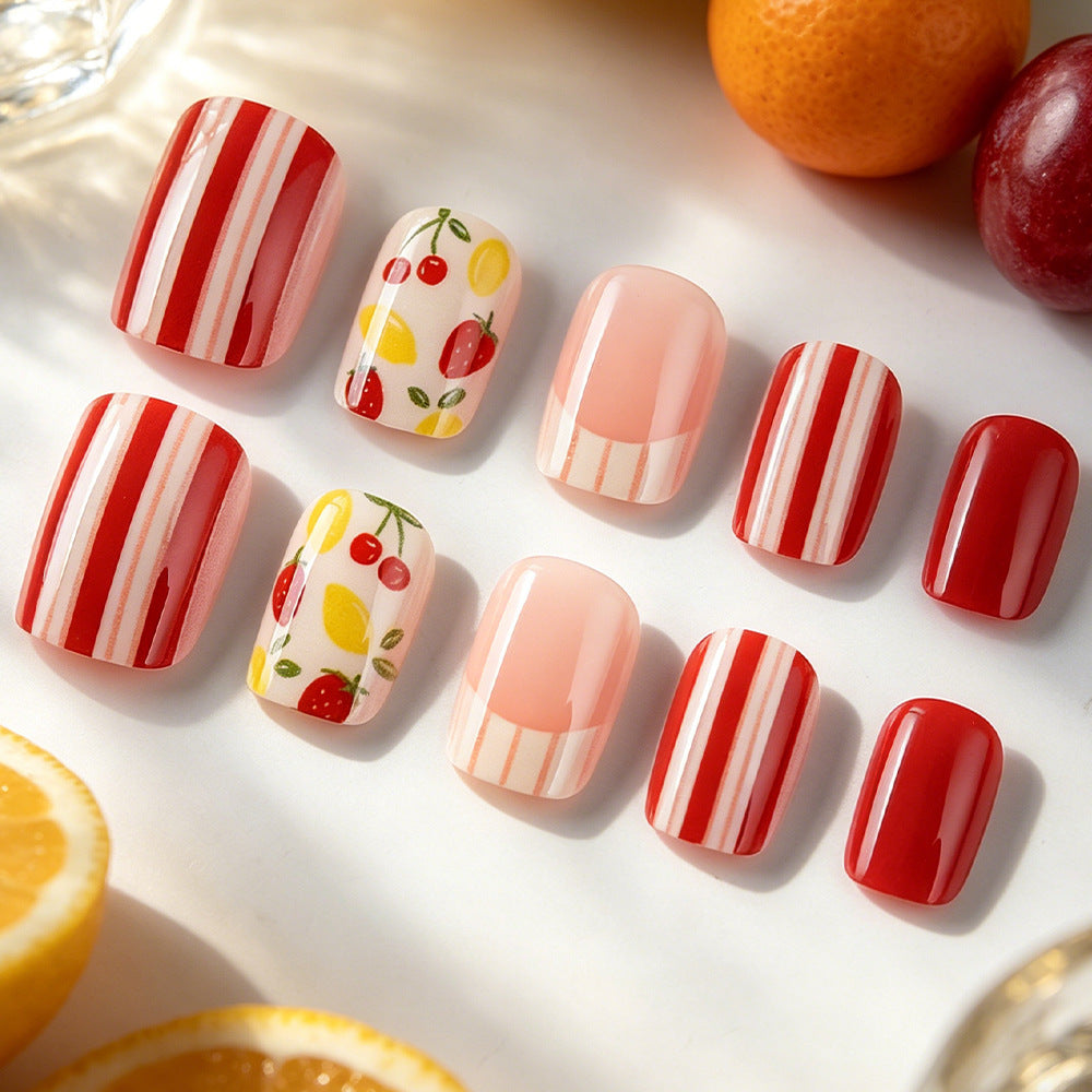 Trendy Obst-Themen Nagelkunst Brehn