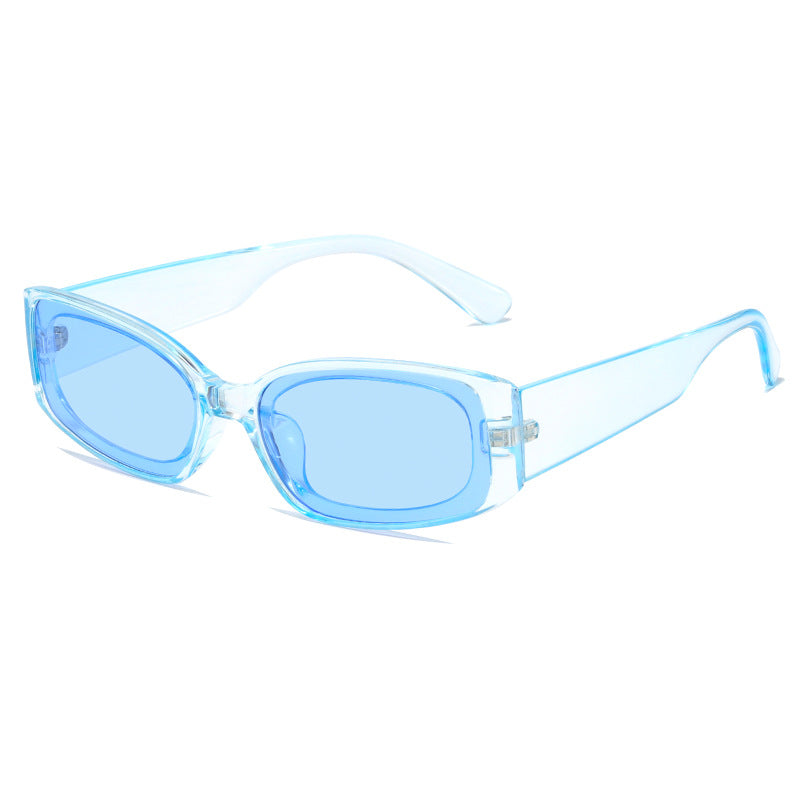 Damen modische Sonnenbrille im futuristischen Design Brehn