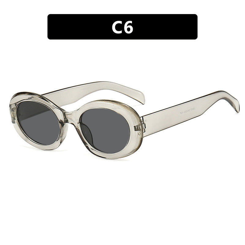 Damen trendige, transparente Sonnenbrille Brehn
