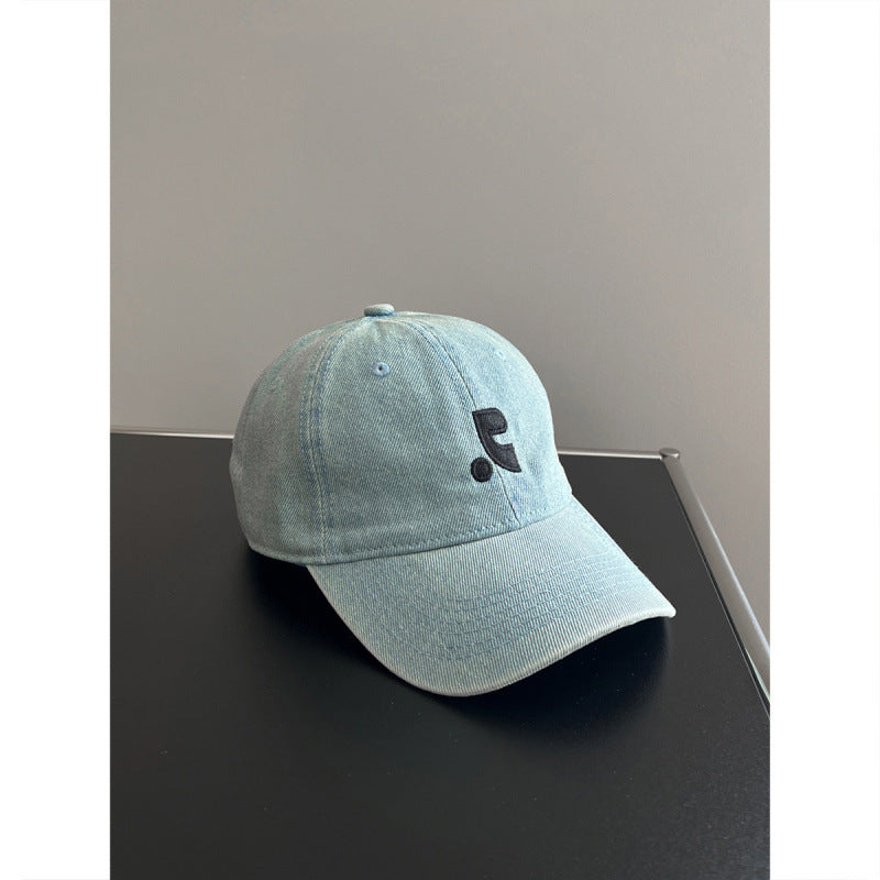Damen Denim Verstellbare Baseballmütze Brehn