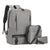 Vielseitiges Rucksack- und Taschen-Set Brehn