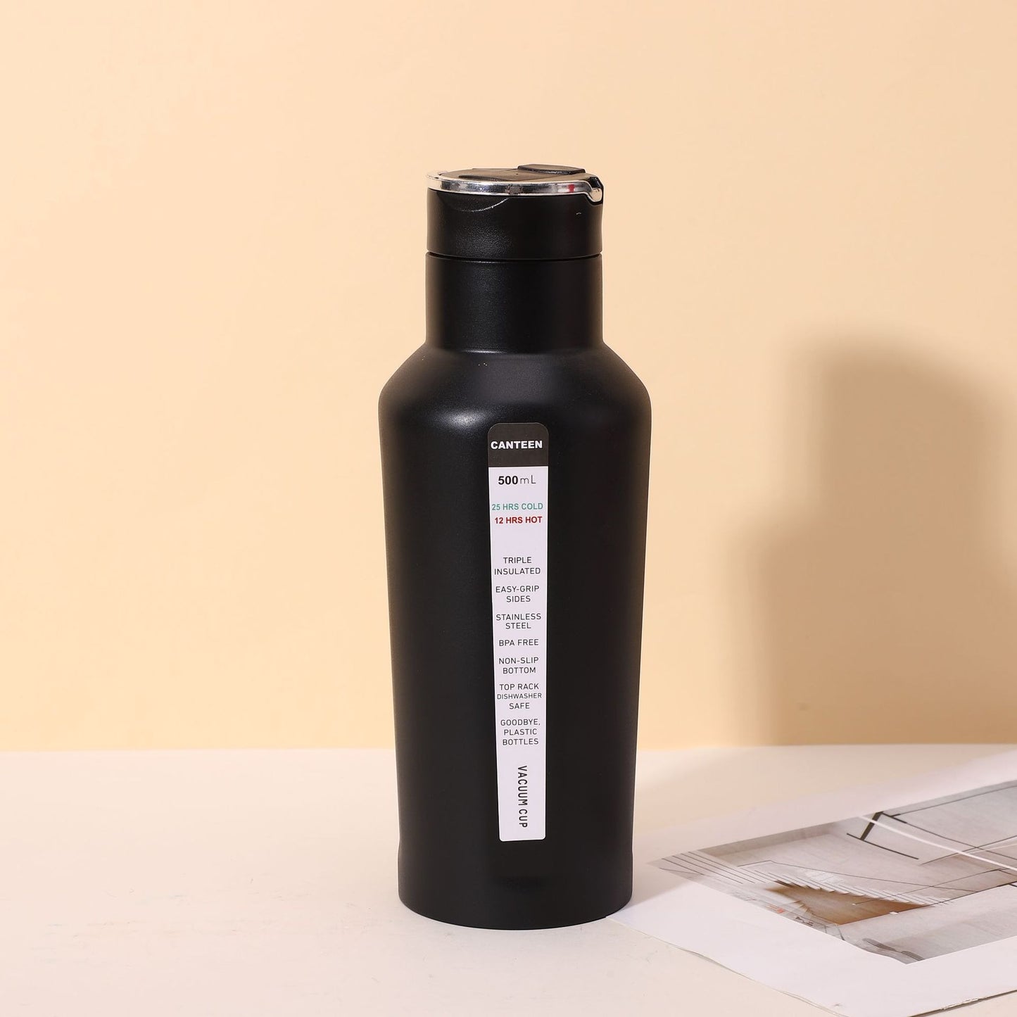 Damen Edelstahl Trinkflasche Brehn