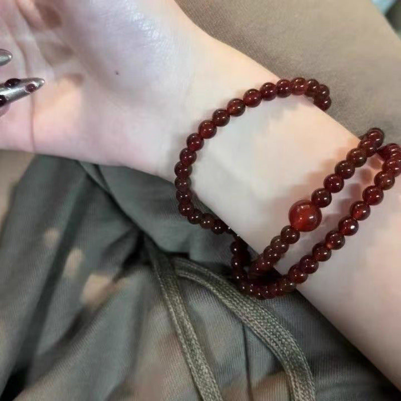 Natürliche Stein Perlenarmband Brehn