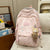 Multi-Pocket Grafik Verziertes Schul-Rucksack