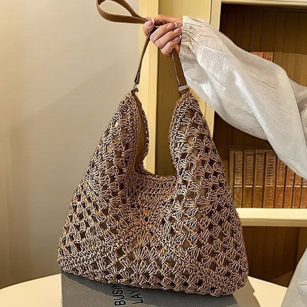 Handgefertigte Makramee Tasche Brehn