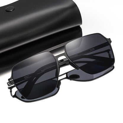 Stylische Quadratische Sonnenbrillen Brehn