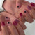 Künstlerische Ombre Nagelkunst Extensions Brehn