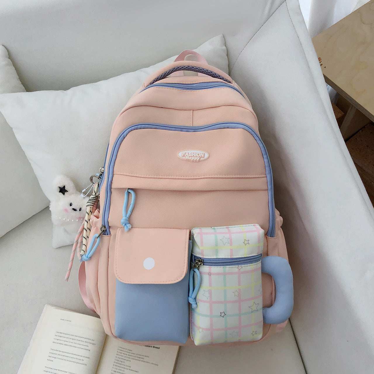 Funktionaler Mehrfach-Fach-Organizer Schulrucksack