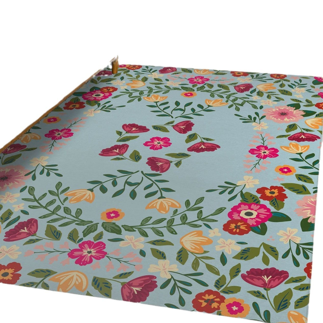 Blumenmuster Teppich Brehn