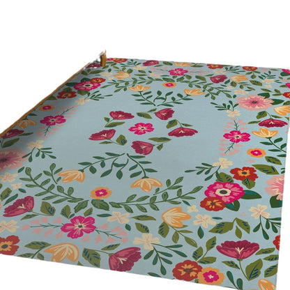 Blumenmuster Teppich Brehn