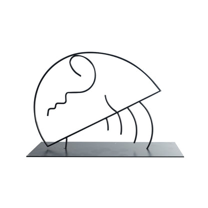 Moderne Abstracte Kwallen Sculptuur