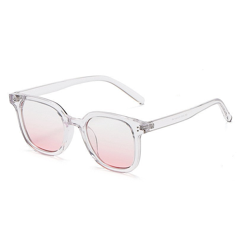 Damen auffällige Retro-Sonnenbrille mit gelb-tönenden Gläsern Brehn
