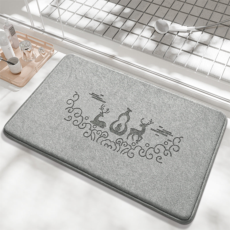 Verspieltes Bunny Design Badematte Brehn