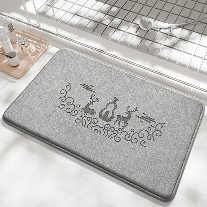 Verspieltes Bunny Design Badematte Brehn