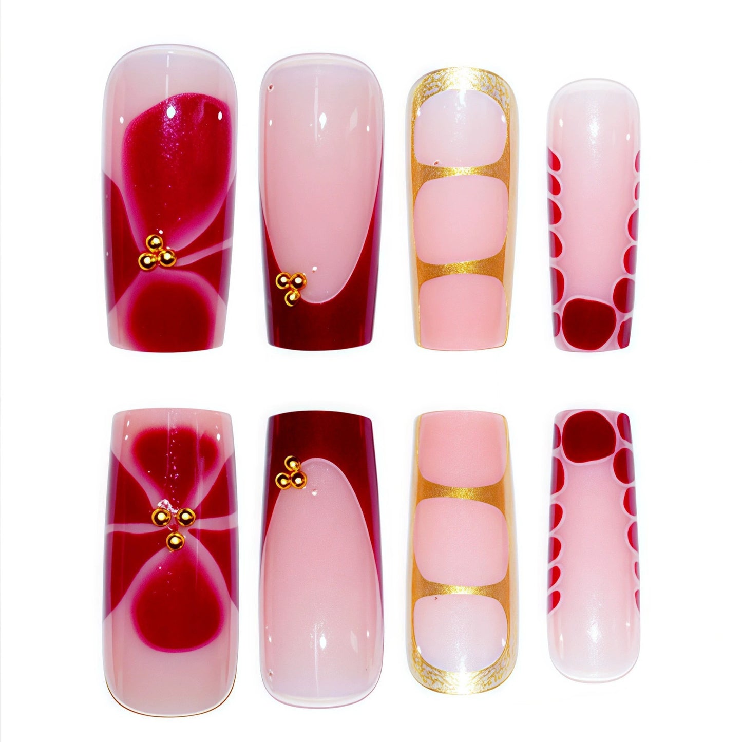 Dekorative Nail Art Extensions Brehn