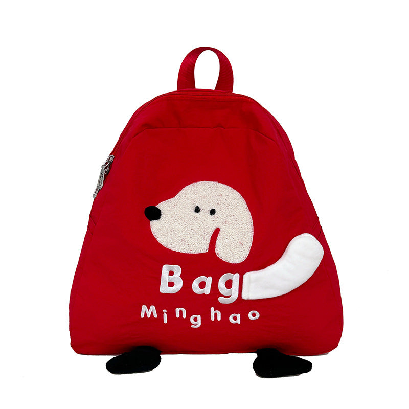 Verspielter Hundedesign-Rucksack Brehn