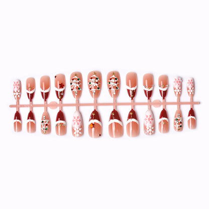 Festliches Urlaubs-Themen Press-On Nagelset 1790738548
