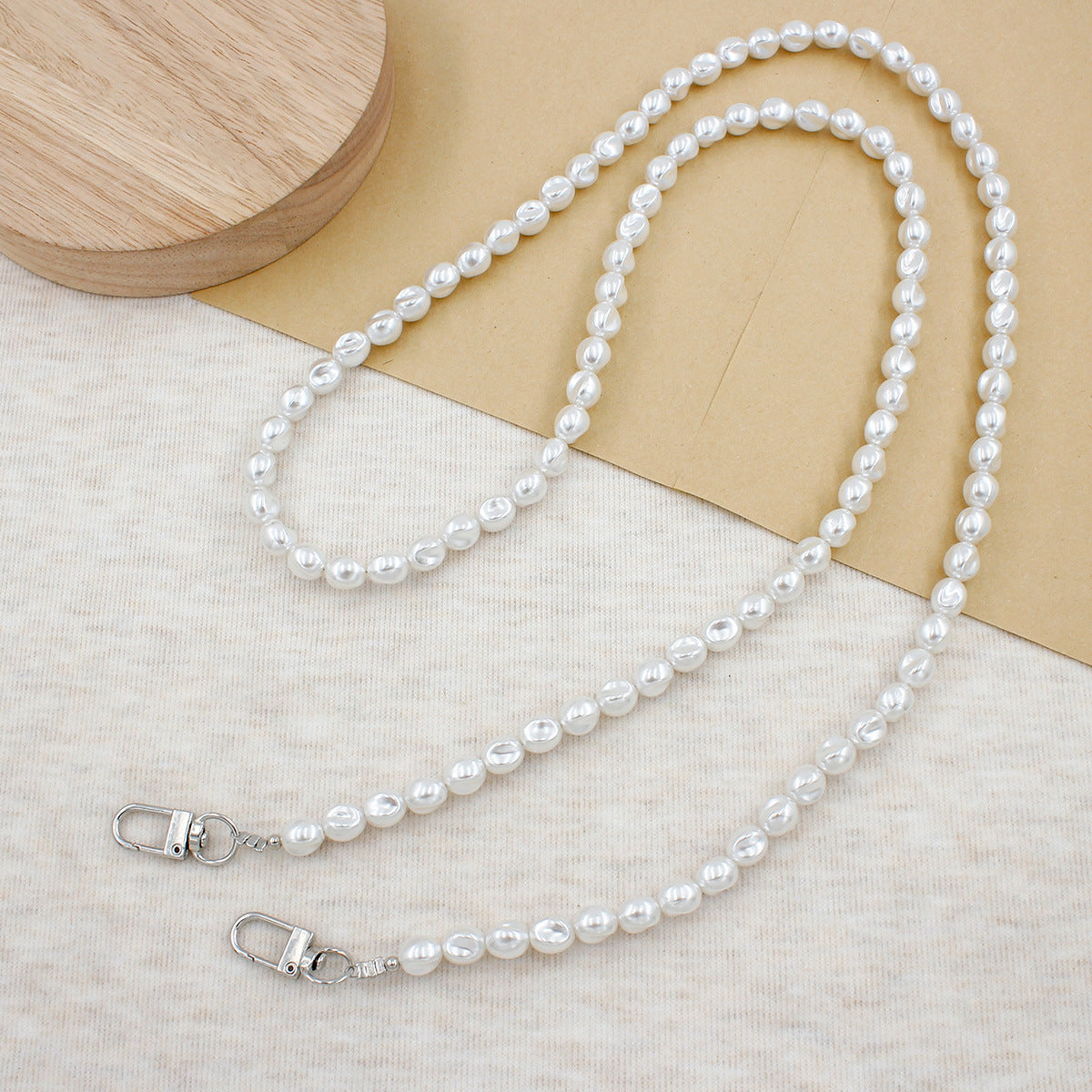 Elegante Perlen Brillen Kette Brehn