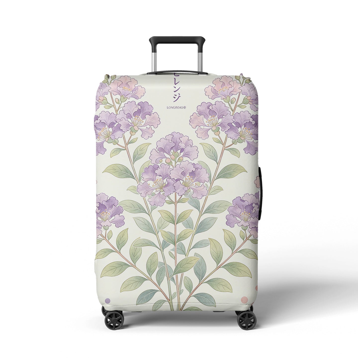 Damen Reisekoffer Brehn Blumendesign mit verstellbarem Griff