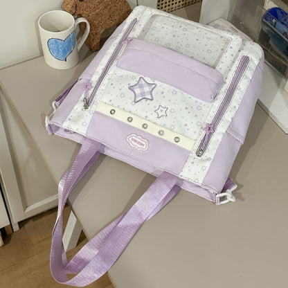 Transparente Taschen-Rucksack Brehn