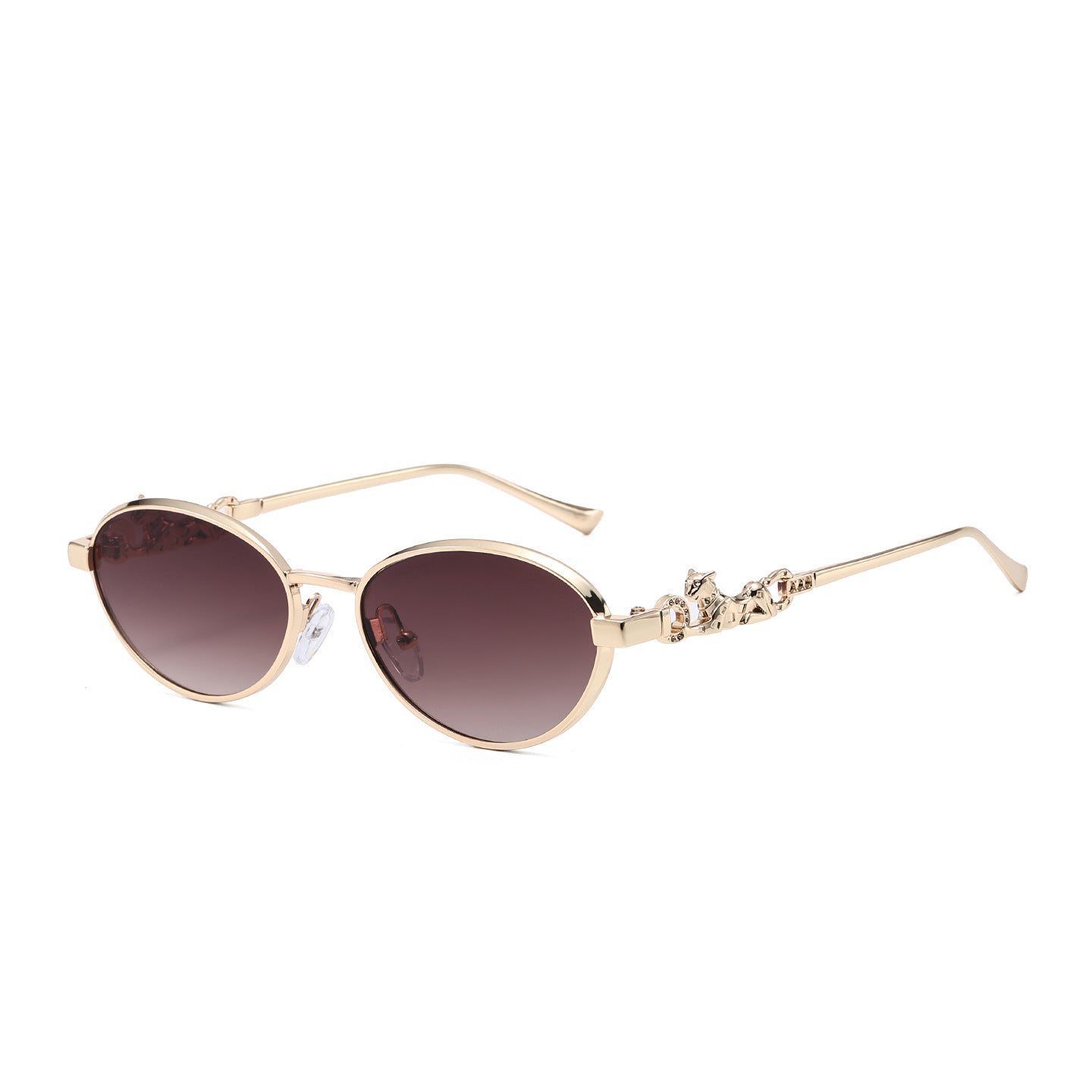Dekorative ovale Rahmen-Sonnenbrille Brehn