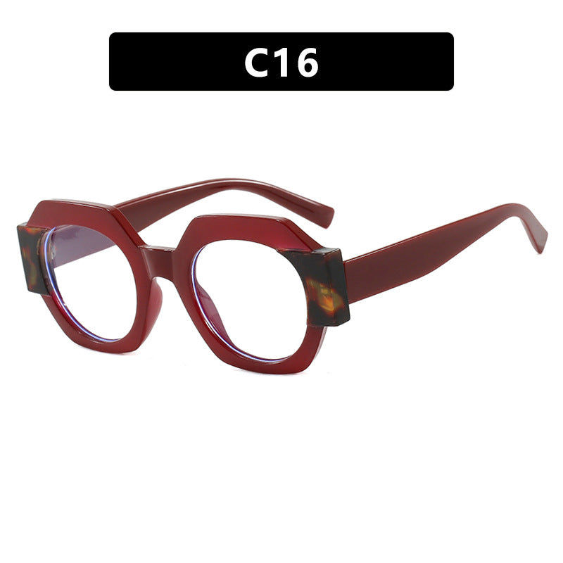 Damen trendige Sonnenbrille im hexagonalen Design Brehn