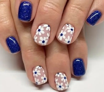 Blumen-Themen Nagelkunst Verbesserungen Brehn
