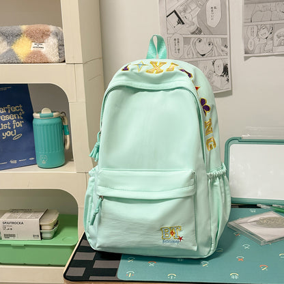 Trendy Bestickter Schulrucksack Brehn