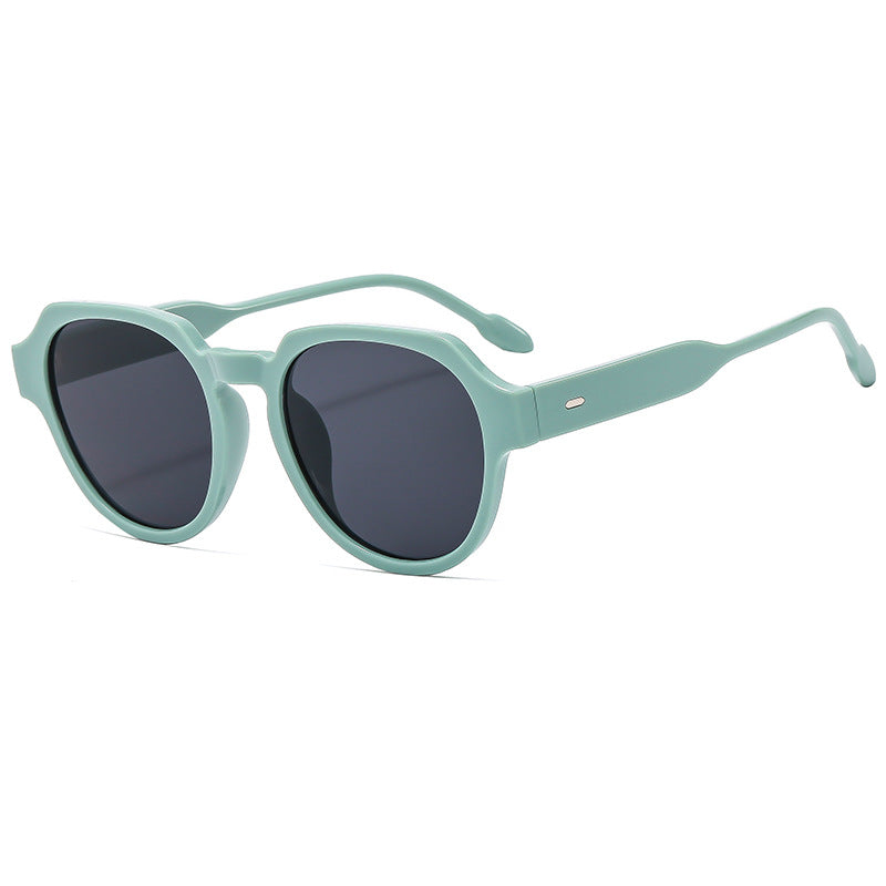 Damen Modische Sonnenbrille im modernen Oktagon-Design Brehn