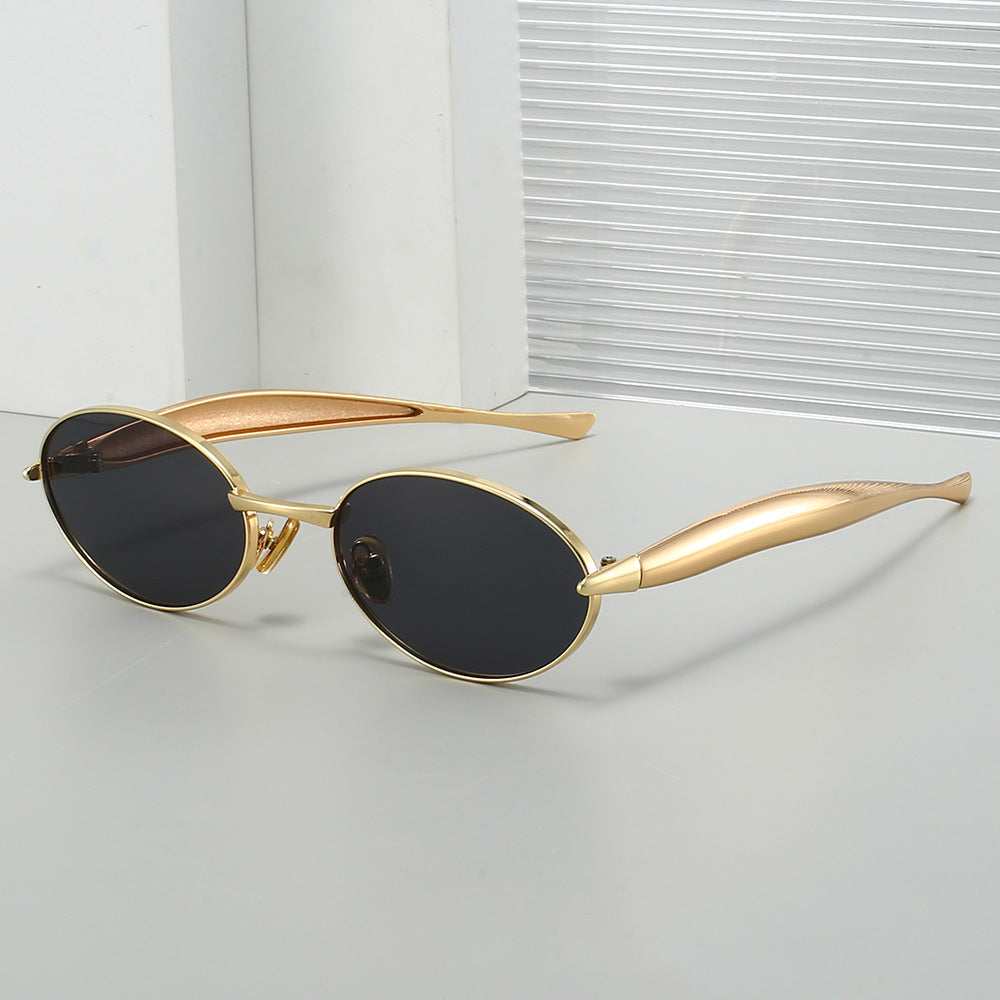 Elegante ovale Rahmen-Sonnenbrillen Brehn