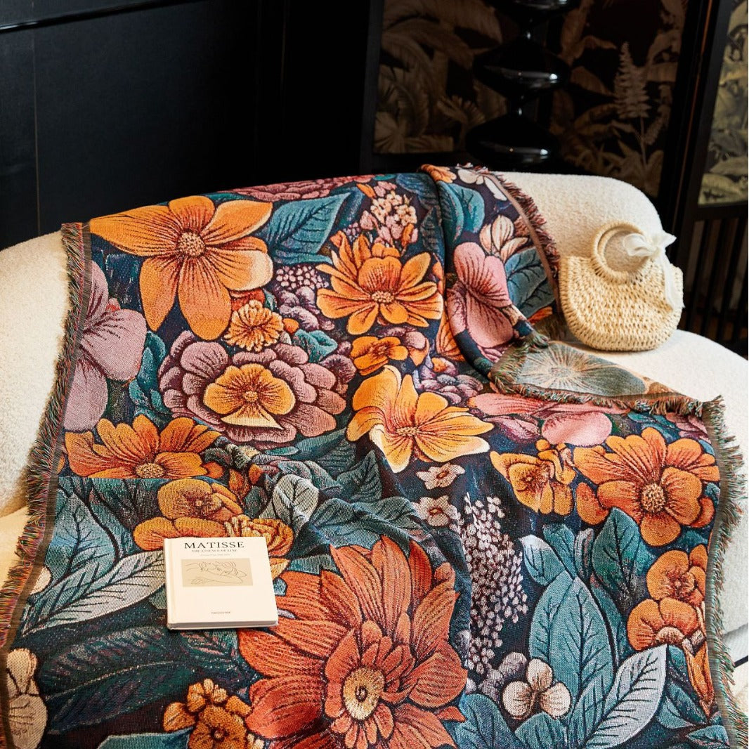 Blumenmuster Werfen Decke