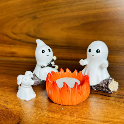 Kreatives Ghost Campfire Figuren Set Brehn