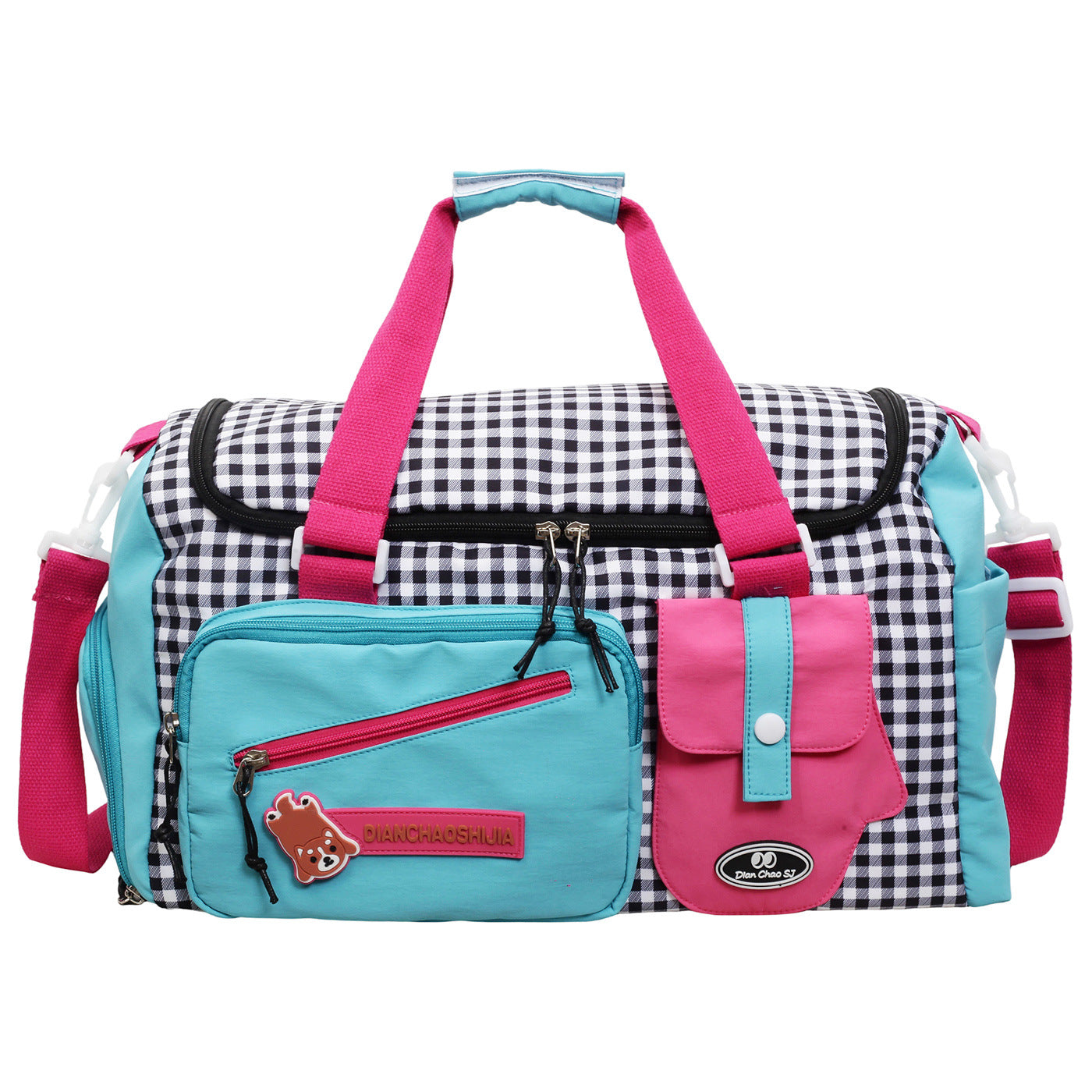 Multi-Taschen Sport Reise Duffle Brehn