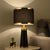 Moderne Gold Akzent Tischlampe
