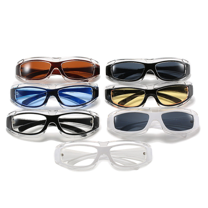Damen Sportliche Sonnenbrille mit aerodynamischem Design und polarisierenden Gläsern Brehn