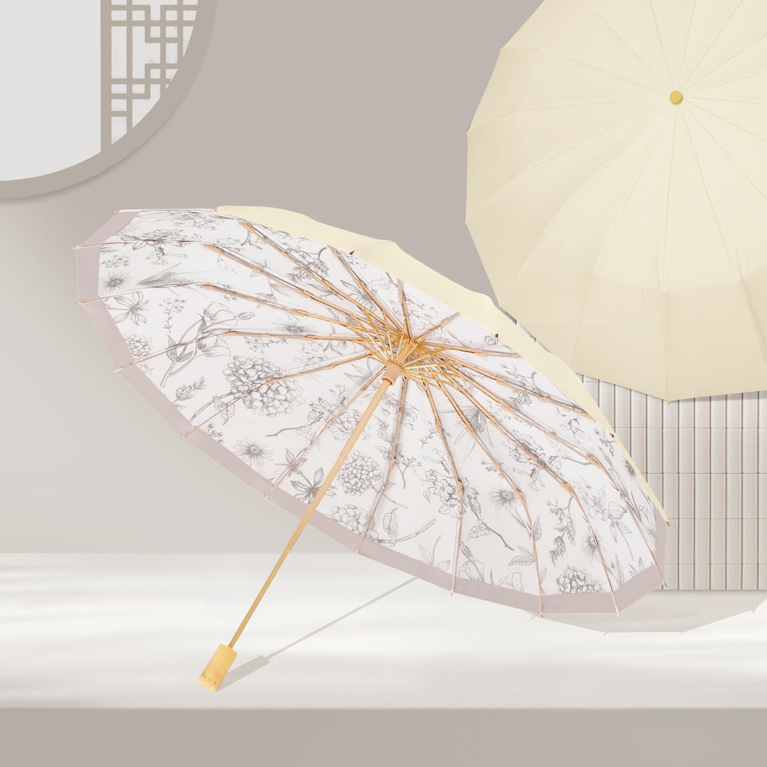 Damen dekorativer Sonnenschutzschirm mit verspieltem Tierdesign Brehn