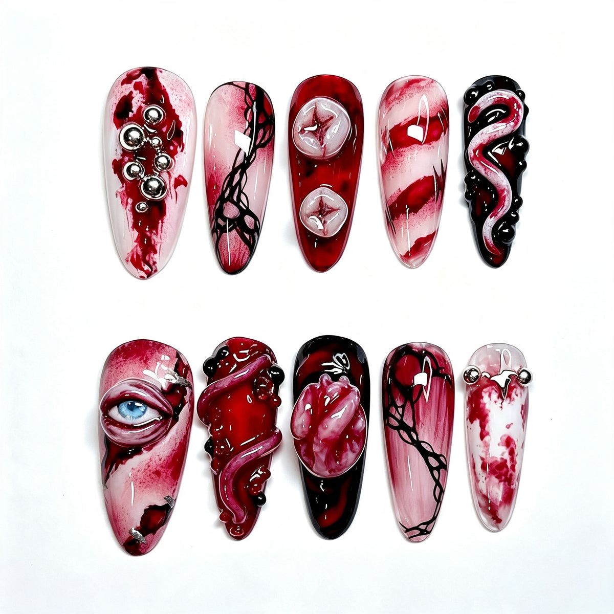 Künstlerische Nagelkunst Brehn