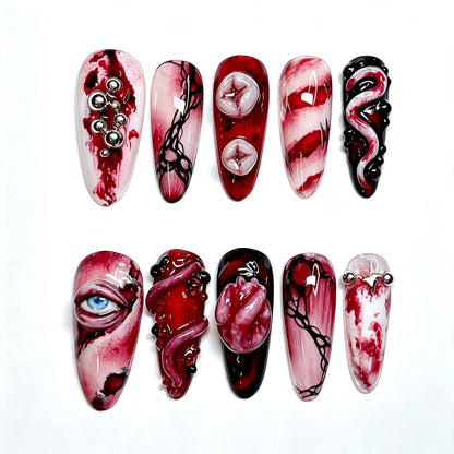 Künstlerische Nagelkunst Brehn