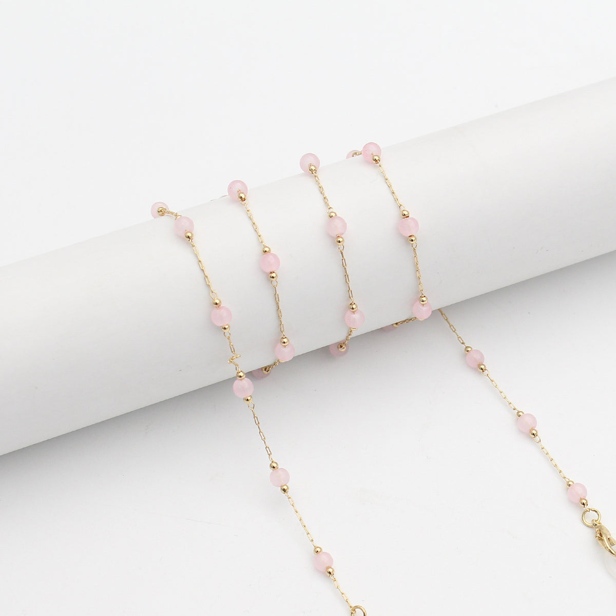 Elegante Perlen Brillenhalter Kette Brehn
