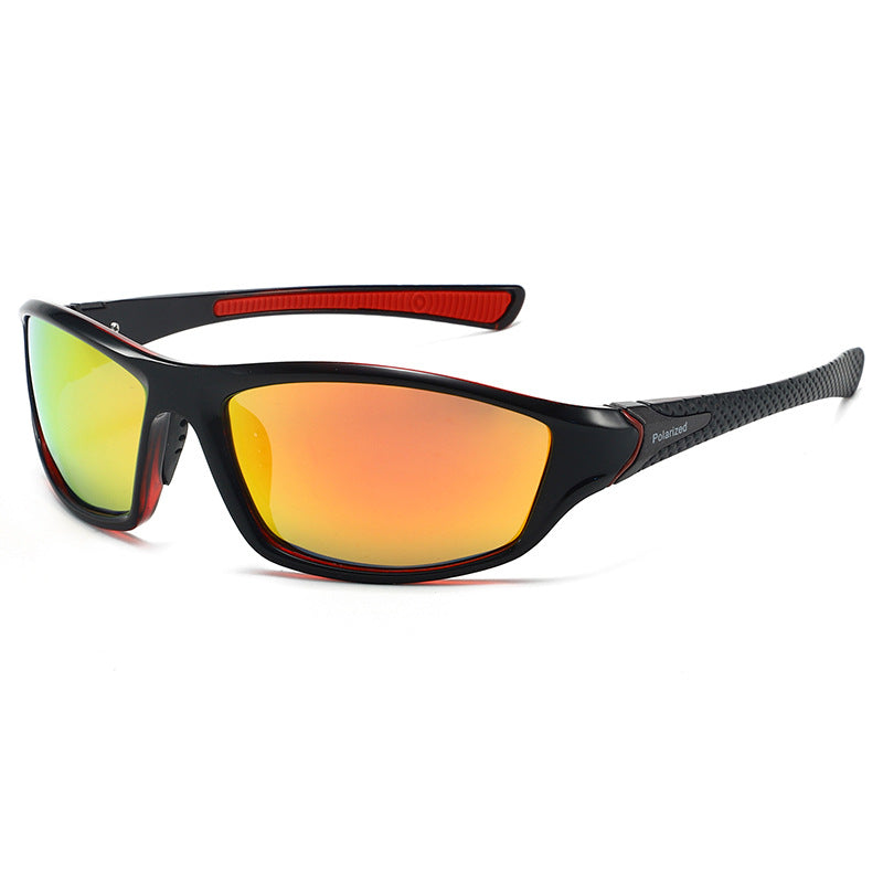Herren Sportsonnenbrille mit polarisierenden Gläsern und ergonomischem Design Brehn