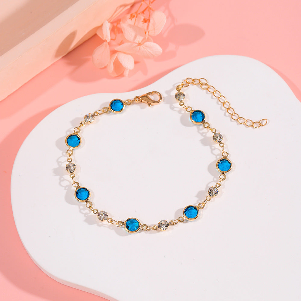 Elegante mit Kristallen verzierte Armband Brehn