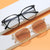 Stilvolle breite Fassung Brille Brehn