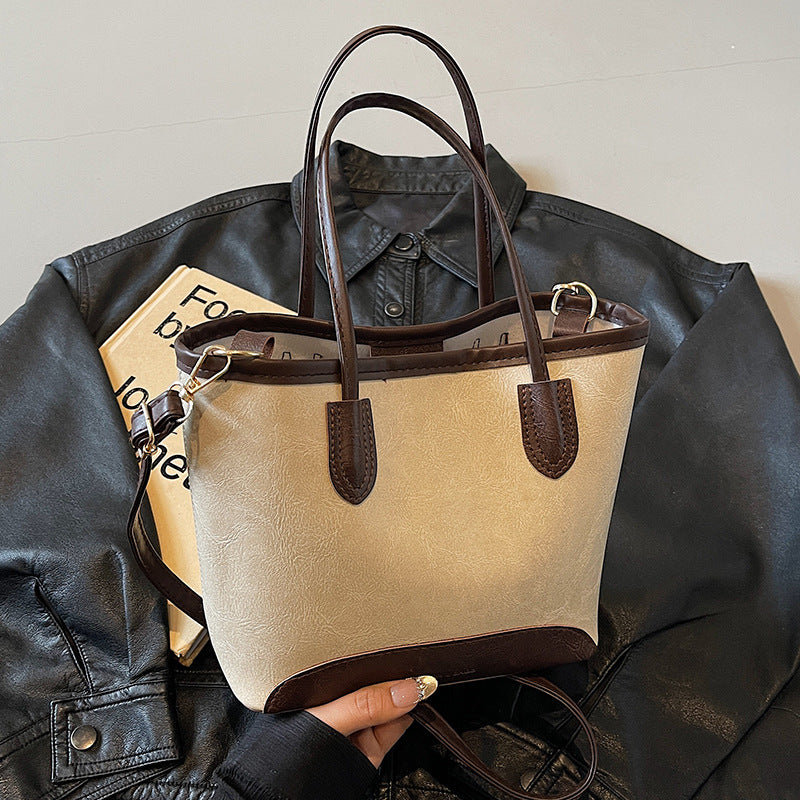 Minimalistische Strukturierte Handtasche