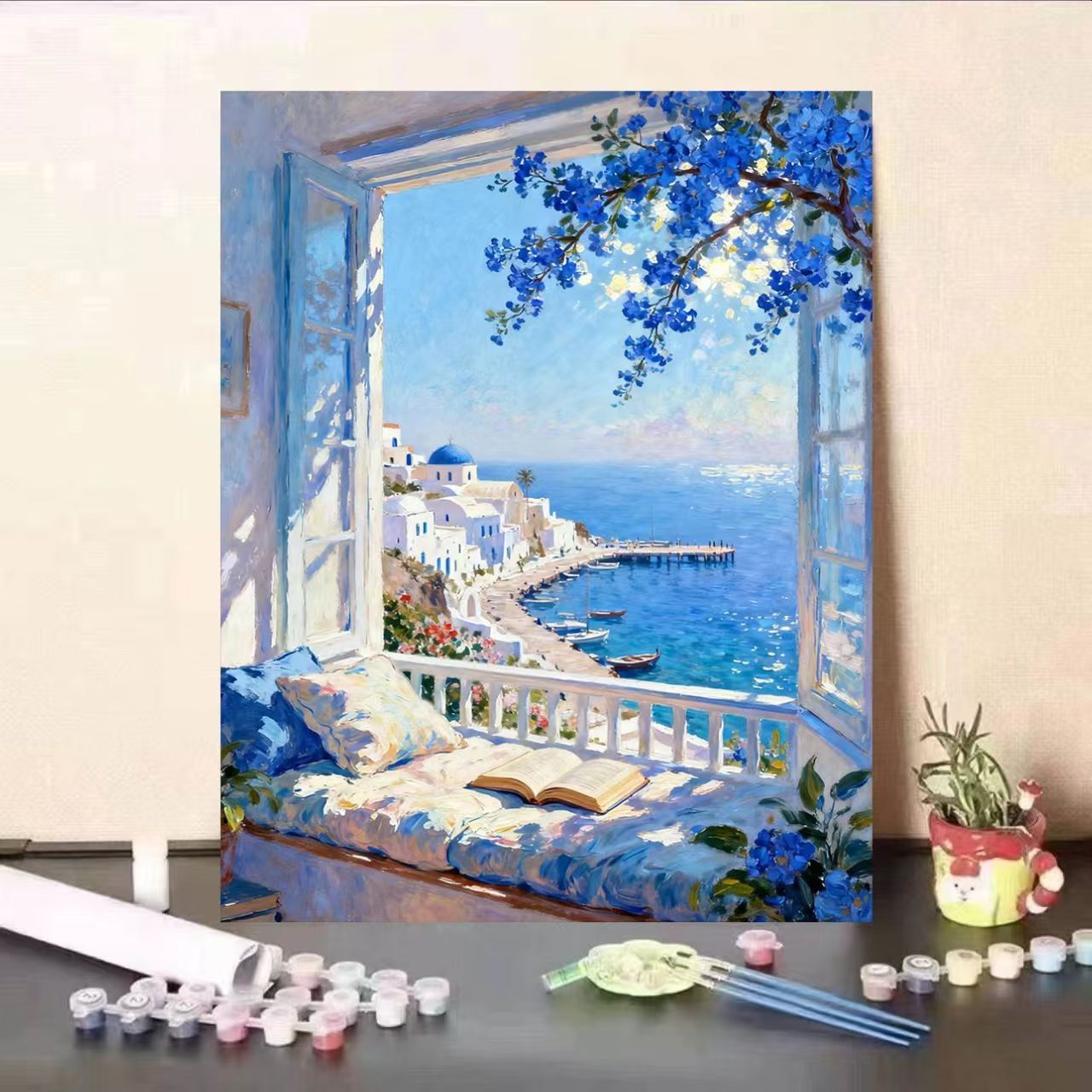 Scenic Coastal View Malen nach Zahlen Kunstset Brehn