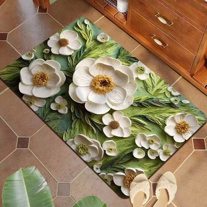 3D Blumen Garten Matte Brehn