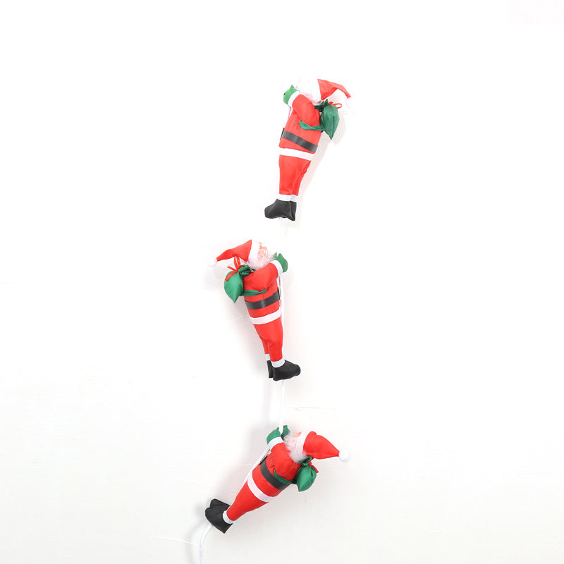 Verspielte Weihnachtsmann Dekorationsfigur Brehn