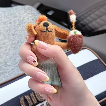Stylische Nagelkunstverlängerungen