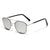 Damen modische quadratische Sonnenbrille mit luxuriösem Metallrahmen Brehn
