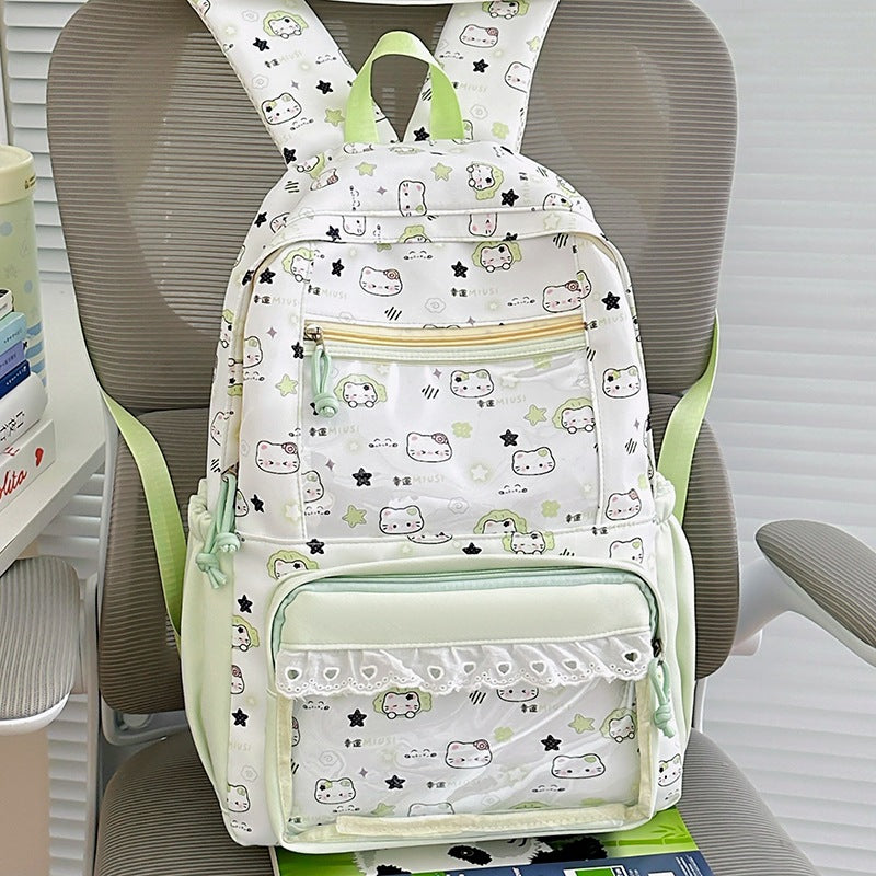 Niedlicher Charakter-Themen-Schulrucksack