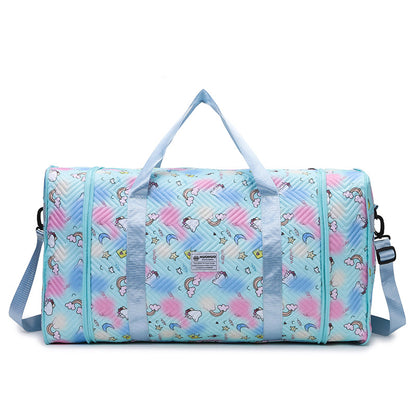 Spaß gemusterte Sport-Duffel-Tasche